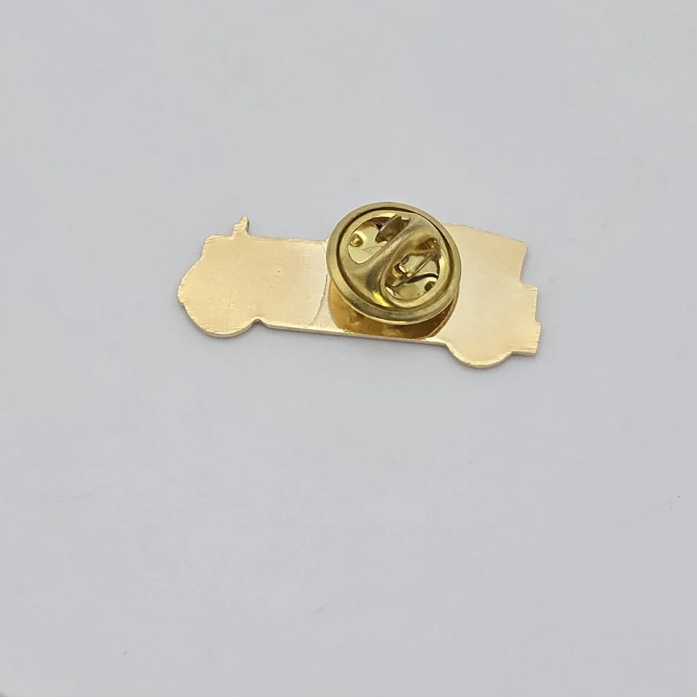 Veterans of Foreign Wars VFW Pin Pinback Enamel Resin Commander Carl Eby 1997-98